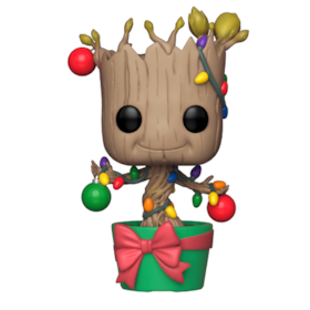 Funko Pop Holiday Groot #399 - Guardiões da Galáxia - Marvel