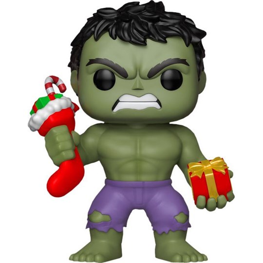 Funko Pop Holiday Hulk #398 - Hulk de Natal - Marvel