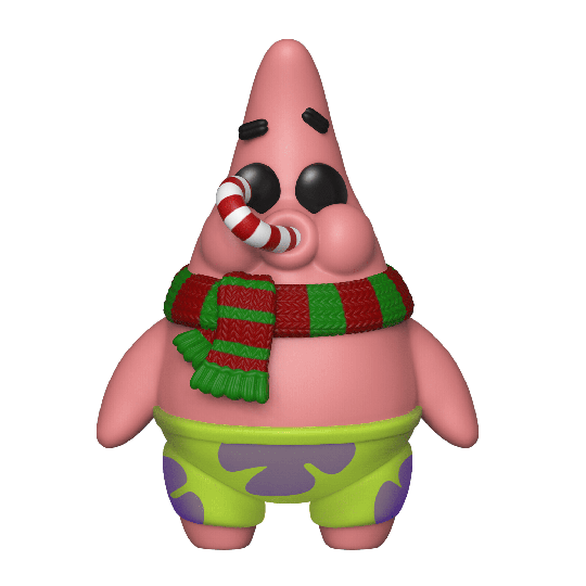 Funko Pop Holiday Patrick Star #454 - Bob Esponja de Natal
