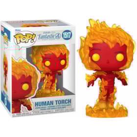 Funko Pop Human Torch #1517 - Quarteto Fantástico - Fantastic Four - Marvel