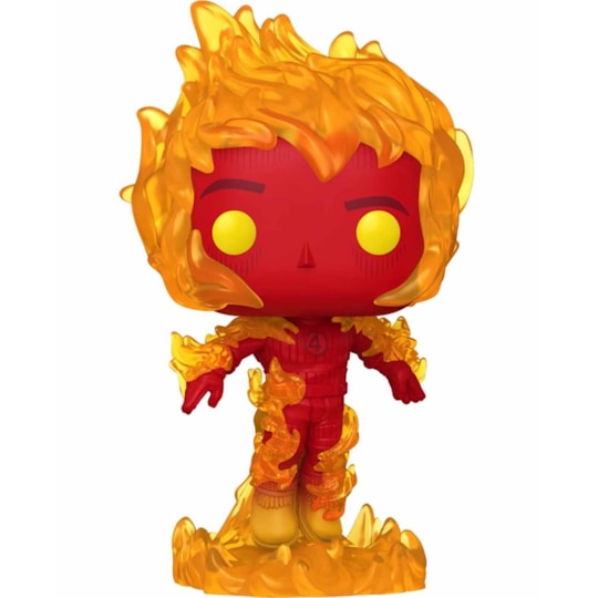Funko Pop Human Torch #1517 - Quarteto Fantástico - Fantastic Four - Marvel