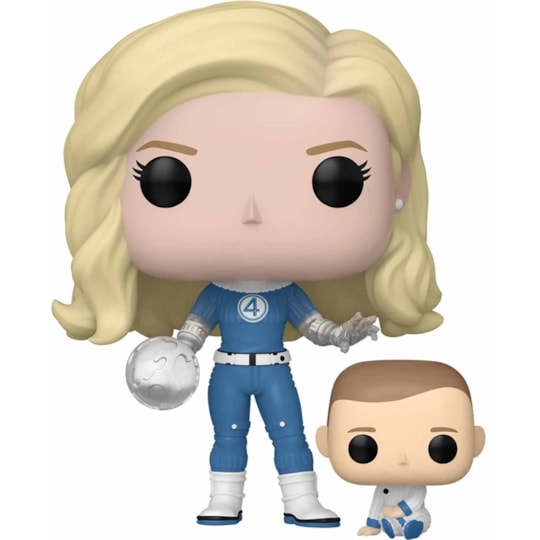 Funko Pop Invisible Woman #1514 - Quarteto Fantástico - Fantastic Four - Marvel