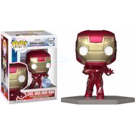 Funko Pop Iron Man #1153 Special Edition - Captain America Civil War Super - Marvel