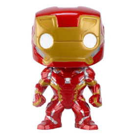 Funko Pop Iron Man #126 - Vingadores Guerra Civil - Avengers Civil War - Marvel