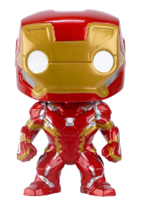 Funko Pop Iron Man #126 - Vingadores Guerra Civil - Avengers Civil War - Marvel