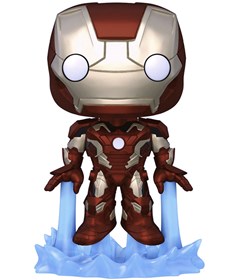Produto Funko Pop Iron Man Mark 43 Special Edition 26 cm GITD Brilha no Escuro #962 - Vingadores - Avengers