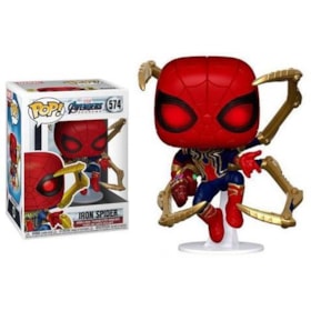 Funko Pop Iron Spider Nano Gaunlet #574 - Avengers Endgame - Vingadores Ultimato - Marvel