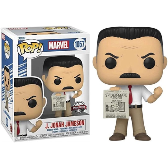 Funko Pop J. Jonah Jameson 1057 Special Edition Marvel Geek
