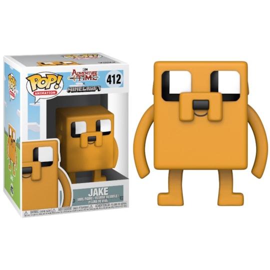 Funko Pop Jake #412 - Adventure Time - Minecraft