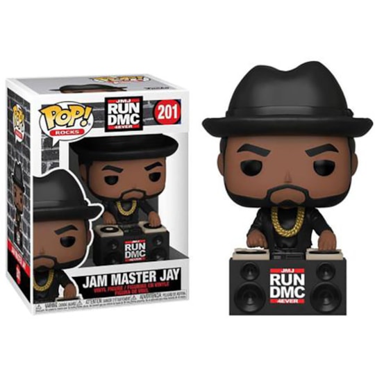 Funko Pop Jam Master Jay #201 - Run-D.M.C - Pop Rocks!