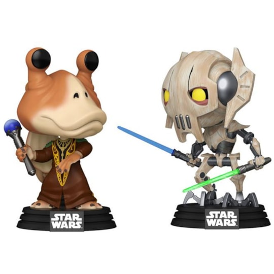 Funko Pop Jar Jar Binks vs General Grievous 2-pack - Star Wars