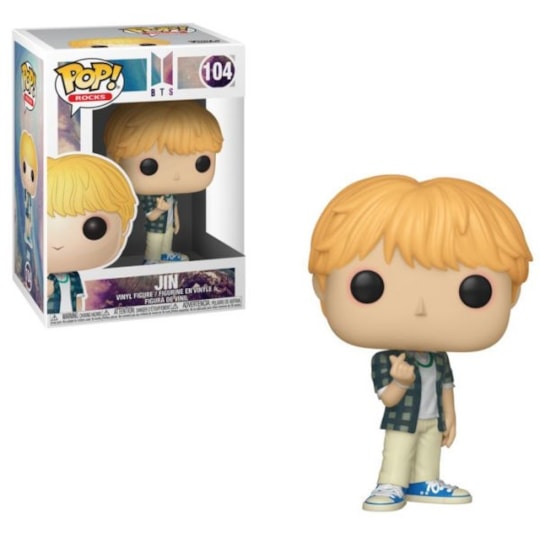 Funko Pop Jin #104 - BTS - K-POP - Pop! Rocks