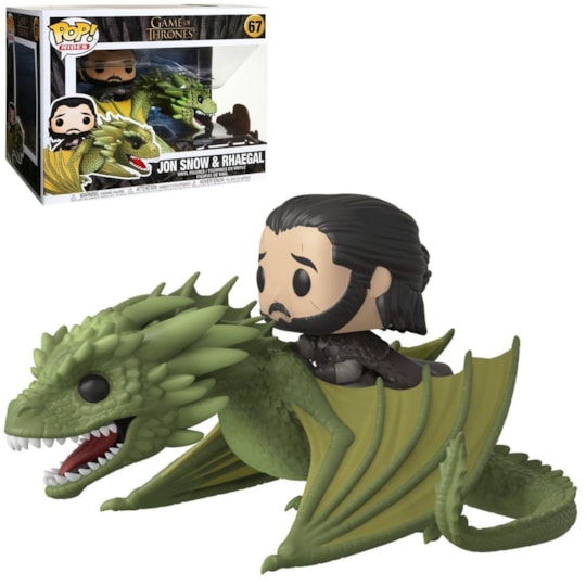 Funko Pop Jon Snow on Rhaegal #67 - Game of Thrones