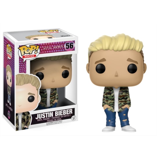 Funko Pop Justin Bieber #56 Pop! Rocks