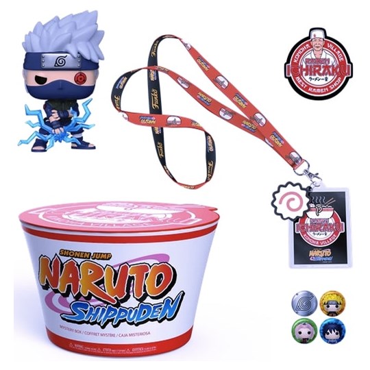 Funko Pop Kakashi & Noodles Latam Exclusive Collector Box #822 - Naruto