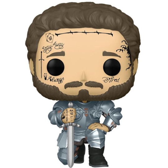 Funko Pop Knight Post Malone #253 - Pop Rocks! - Post Malone