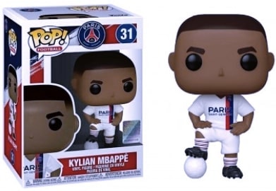 Funko Pop Kylian Mbappe (Third Kit) #31 - Paris Saint-Germain - Geek ...