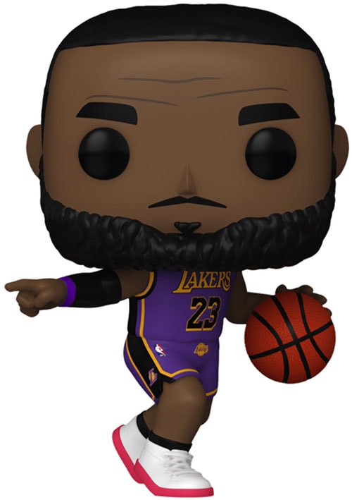 スポーツ Funko POP! NBA LEBRON JAMES 172 Funko Pop Lebron James #172 - Los Angeles Lakers - NBA - Geek