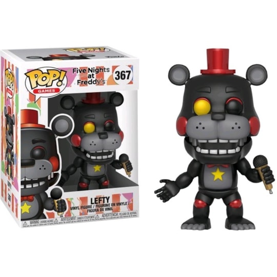 Funko Pop Lefty #367 - Five Nights at Freddy's Pizza Simulator - Games