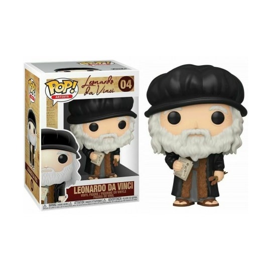Funko Pop Leonardo da Vinci #04 - Pop Artists!