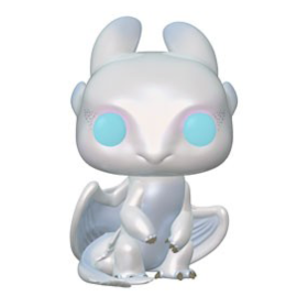 Funko Pop Light Fury #687 - Fúria da Luz - Como Treinar Seu Dragão - Dreamworks