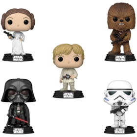 Funko Pop Luke Skywalker Princess Leia Chewbacca Darth Vader Stormtrooper 5-pack - Star Wars