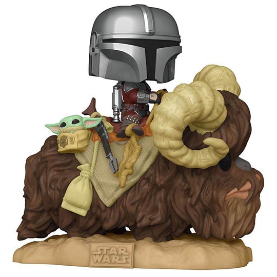 Funko Pop Mandalorian & Child on Bantha #416 - Mandalorian - Star Wars