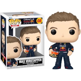 Funko Pop Max Verstappen #08 - Oracle Red Bull Racing - F1
