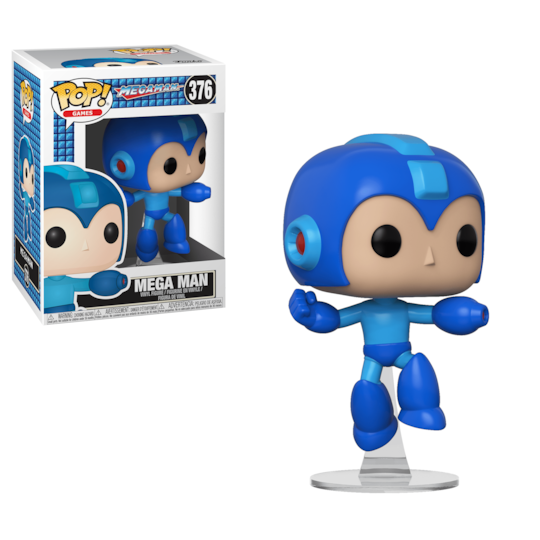 Funko Pop Mega Man Jumping #376 - Mega Man - Games