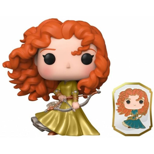 Funko Pop Merida com pin Funko Shop Exclusive #324 - Brave - Valente