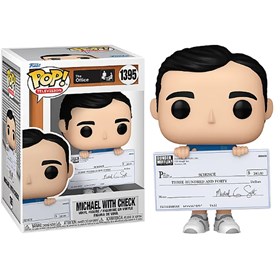 Funko Pop Michael with check #1395 - The Office