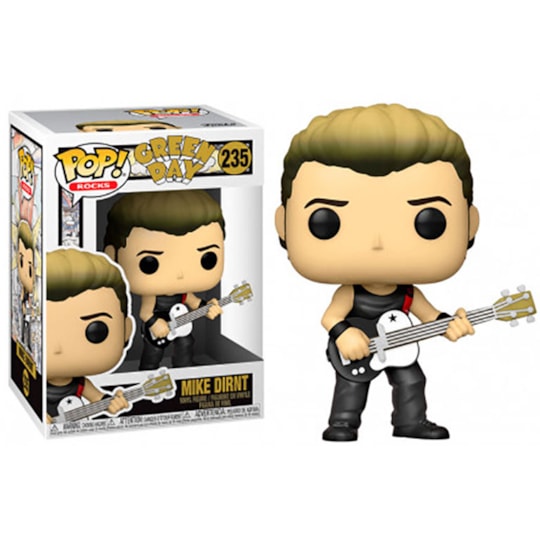 Funko Pop Mike Dirnt #235 - Green Day - Pop Rocks!