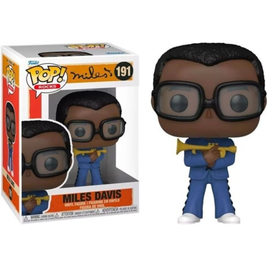 Funko Pop Miles Davis #191 - Pop Rocks! - Miles Davis