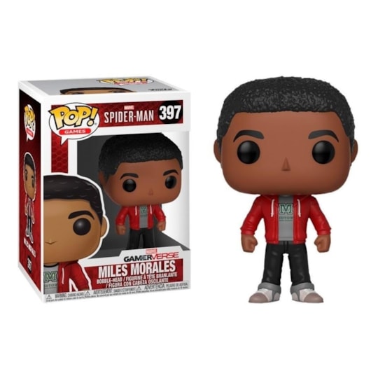 Funko Pop Miles Morales #397 - Spider-Man Gameverse - Marvel