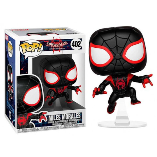 Funko Pop Miles Morales #402 - Into The Spider-Verse - Marvel