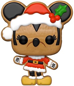 Produto Funko Pop Minnie Mouse Gingerbread #1225 - Holiday - Natal - Biscoito de Gengibre