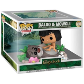 Funko Pop Moment Baloo & Mowgli #1490 - The Jungle Book - Mogli O Menino Lobo - Disney