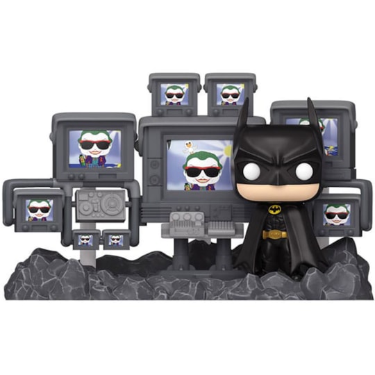 Funko Pop Moment Batman in Batcave #519 - Batman 85 anos - DC Comics