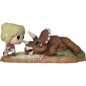 Funko Pop Moment Dr Sattler with Triceratops #1198 - Jurassic Park