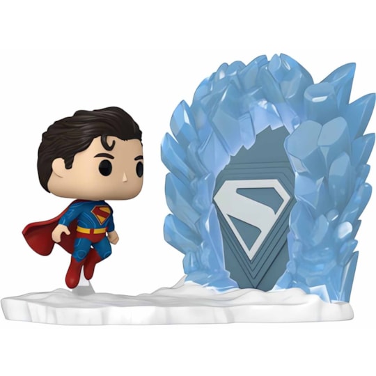 Funko Pop Moment Superman and Fortress of Solitude #582 - Superman Movie 2025 - DC Comics