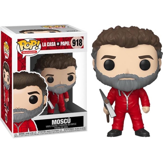 Funko Pop Moscu Moscou #918 - La Casa de Papel