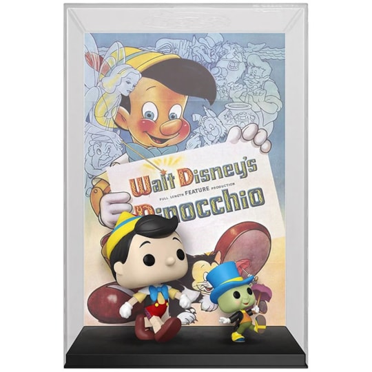 Funko Pop Movie Posters Pinocchio & Jiminy Crickett #08 - Pinóquio