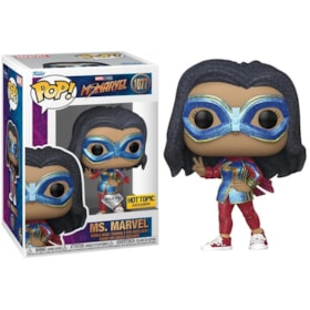 Funko Pop Ms. Marvel Diamond Edition Hot Topic Exclusive Special Edition #1077 - Ms. Marvel - Disney Plus