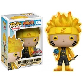 Funko Pop Naruto Six Path #186 - Special Edition GITD Brilha no Escuro - Naruto Shippuden