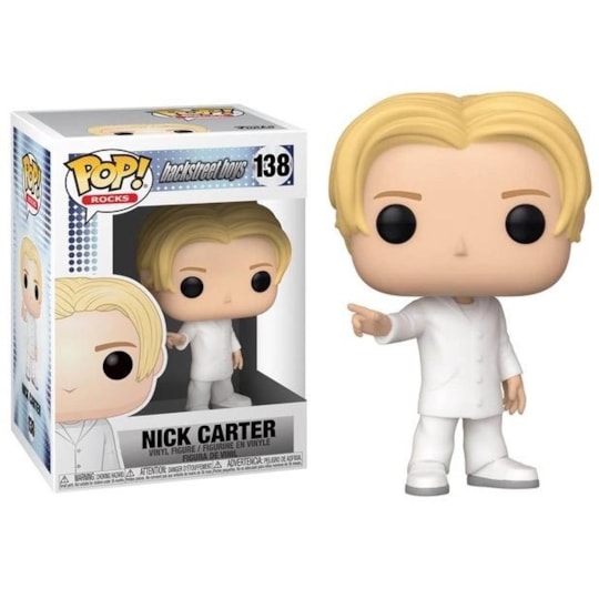 Funko Pop Nick Carter #138 - Pop Rocks! Backstreet Boys