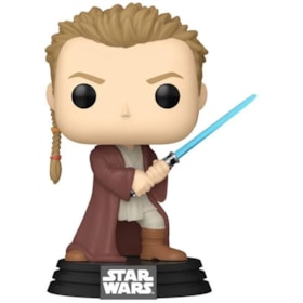 Funko Pop Obi-Wan Kenobi #699 - A Ameaça Fantasma - Star Wars