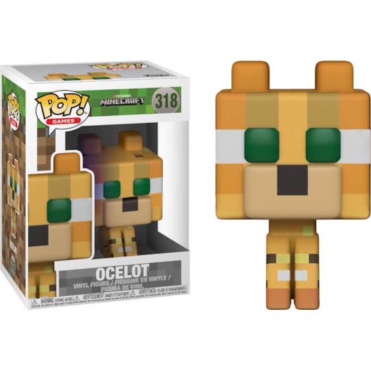 Funko Pop Ocelot #318 - Minecraft - Games