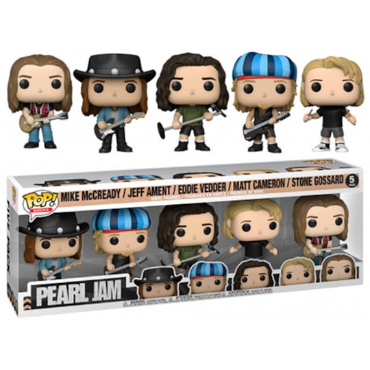 Funko Pop Pearl Jam 5-pack Box Set