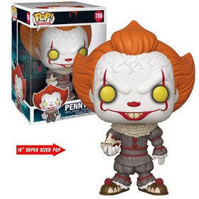 Funko Pop Pennywise with boat #786 Super Sized 25 cm - IT A Coisa - Chapter 2