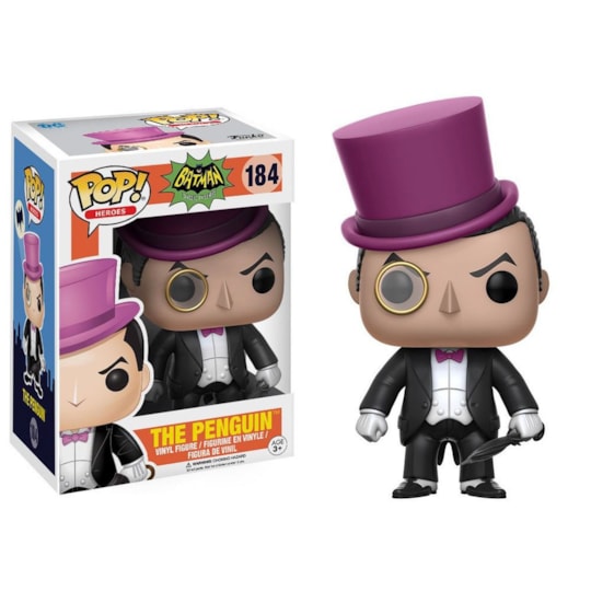 Funko Pop Pinguim #184 - Penguin - Batman Classic TV Series - DC Comics